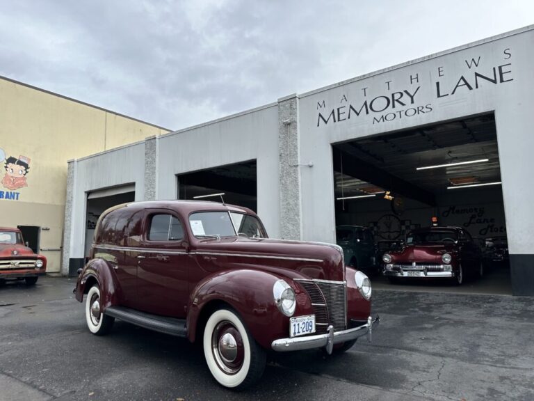 Matthews Memory Lane Motors We are a classic car dealer located in